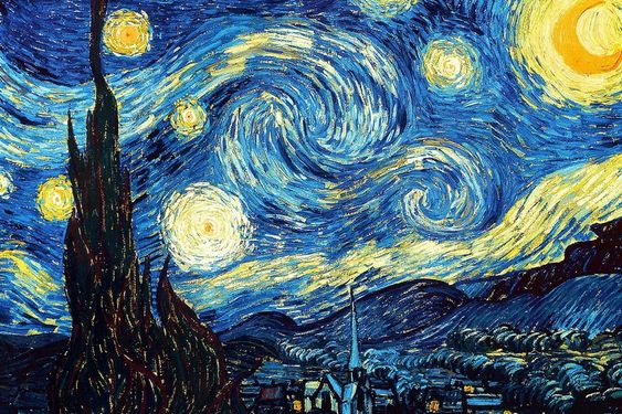 Luxury art masterpiece: Starry Night