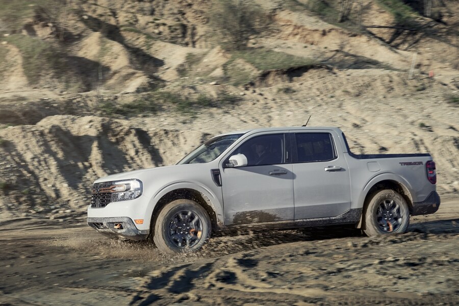 The latest luxury car models: The New 2023 Maverick® Tremor® Off-Road Package: 