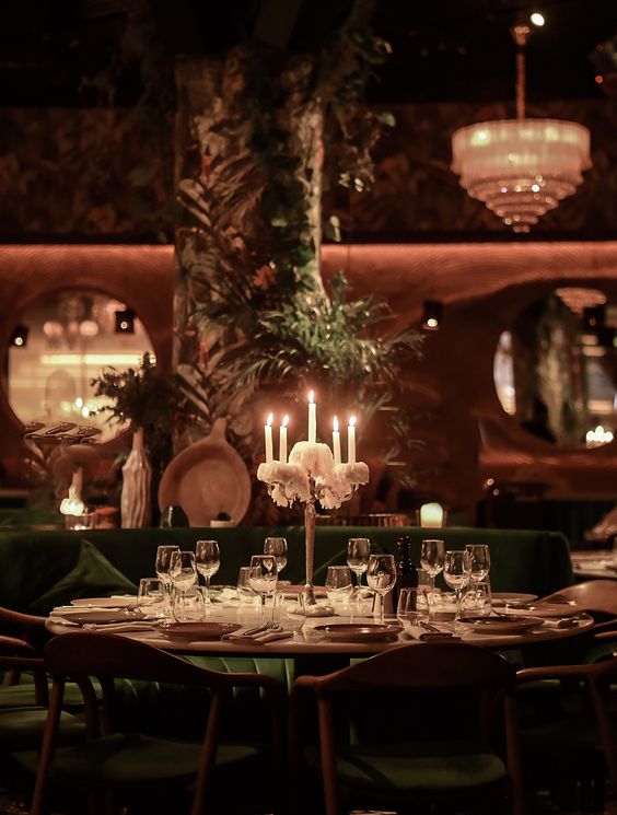 The Luxury of intimate dining